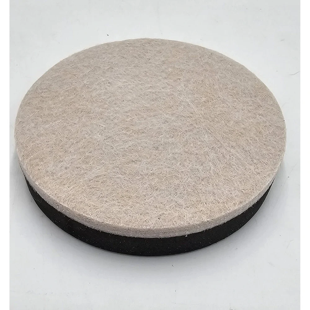 Shepherd Hardware Reusable Felt Furniture Sliders Multi Surface 3.5 in 89mm 8Ct